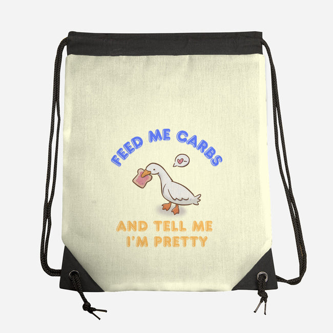 Feed Me Carbs-None-Drawstring-Bag-Roots And Shade