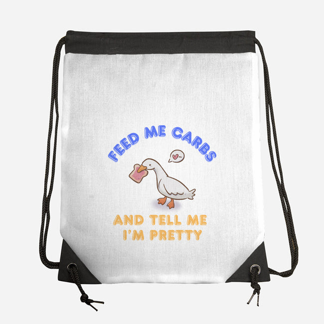 Feed Me Carbs-None-Drawstring-Bag-Roots And Shade