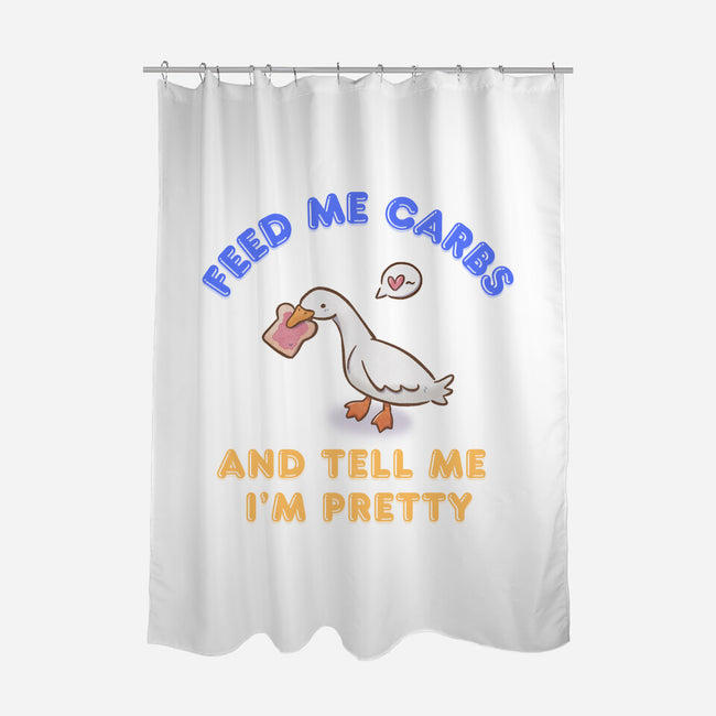 Feed Me Carbs-None-Polyester-Shower Curtain-Roots And Shade