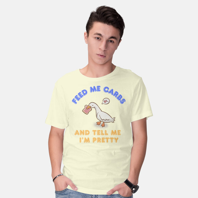 Feed Me Carbs-Mens-Basic-Tee-Roots And Shade