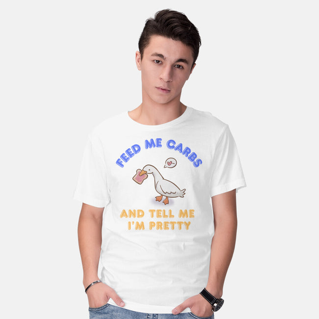 Feed Me Carbs-Mens-Basic-Tee-Roots And Shade