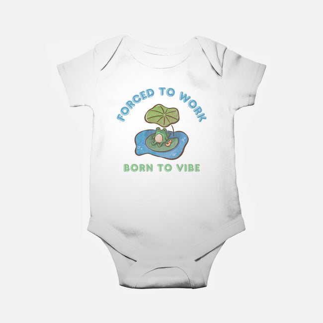 Born To Vibe-Baby-Basic-Onesie-Roots And Shade
