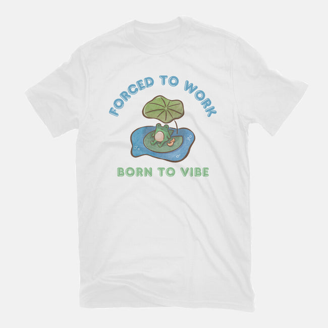 Born To Vibe-Womens-Fitted-Tee-Roots And Shade
