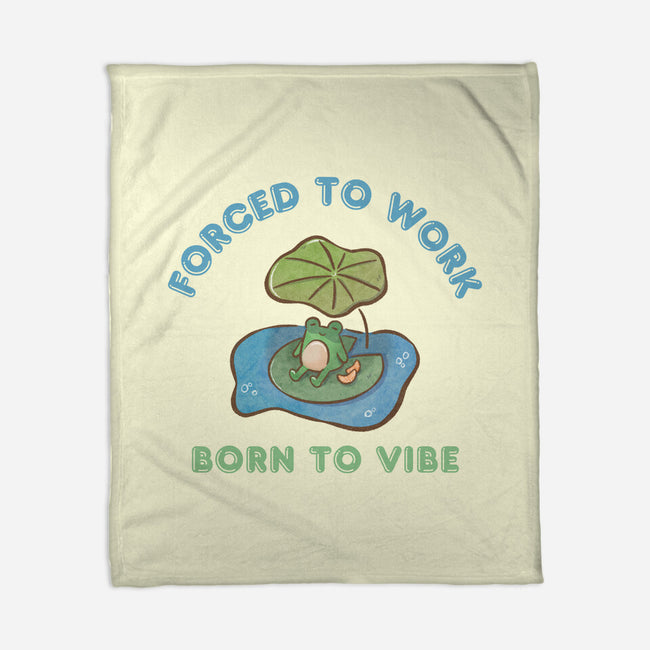 Born To Vibe-None-Fleece-Blanket-Roots And Shade