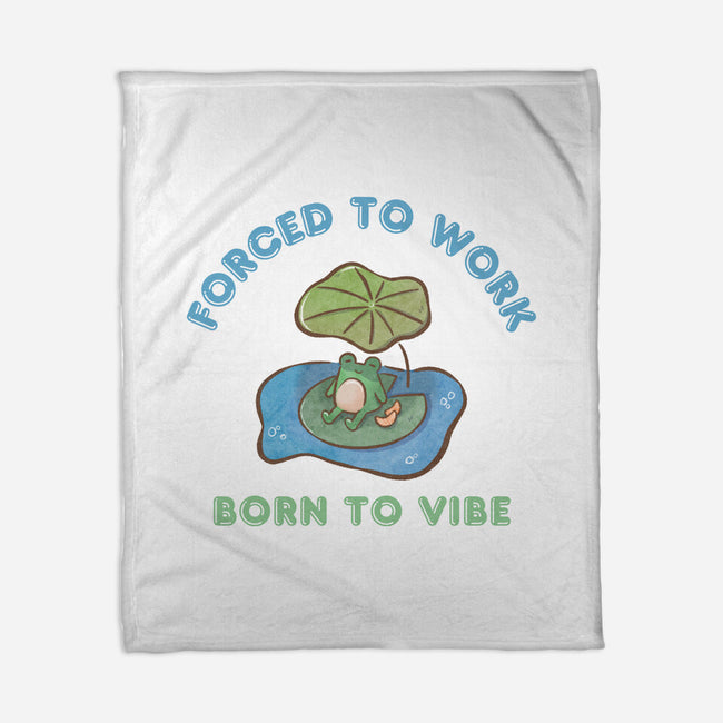 Born To Vibe-None-Fleece-Blanket-Roots And Shade