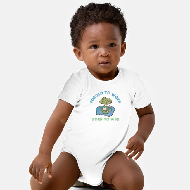 Born To Vibe-Baby-Basic-Onesie-Roots And Shade