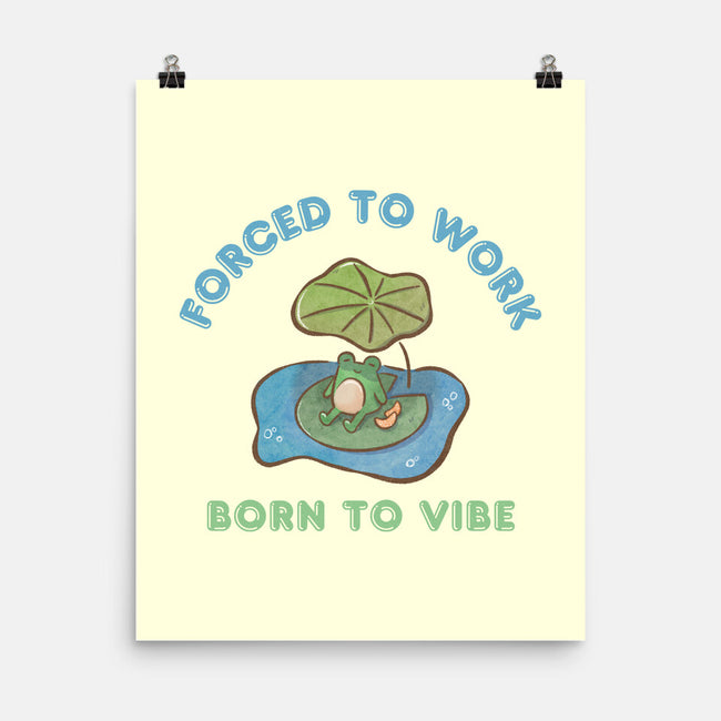 Born To Vibe-None-Matte-Poster-Roots And Shade