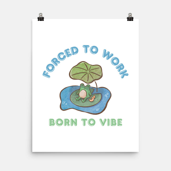 Born To Vibe-None-Matte-Poster-Roots And Shade