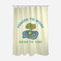 Born To Vibe-None-Polyester-Shower Curtain-Roots And Shade