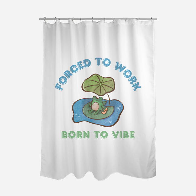 Born To Vibe-None-Polyester-Shower Curtain-Roots And Shade