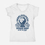 Ghorlectipods Spider Shop-Womens-V-Neck-Tee-Wheels