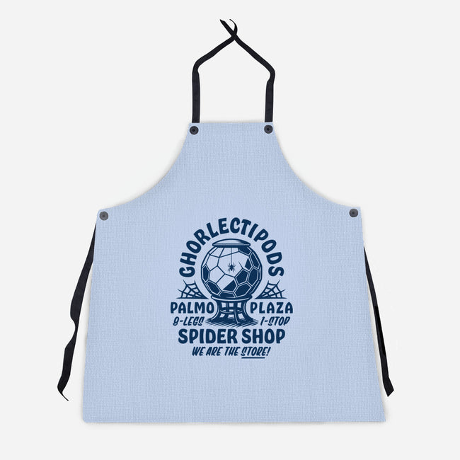 Ghorlectipods Spider Shop-Unisex-Kitchen-Apron-Wheels