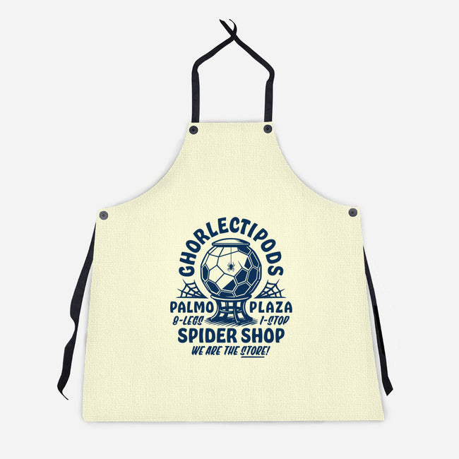 Ghorlectipods Spider Shop-Unisex-Kitchen-Apron-Wheels