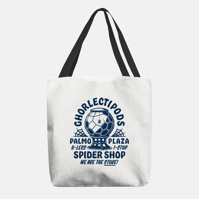 Ghorlectipods Spider Shop-None-Basic Tote-Bag-Wheels