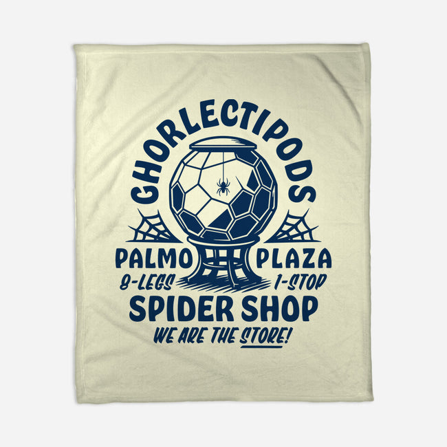 Ghorlectipods Spider Shop-None-Fleece-Blanket-Wheels