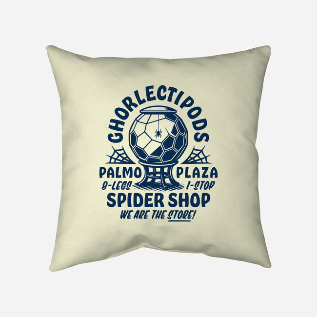 Ghorlectipods Spider Shop-None-Removable Cover w Insert-Throw Pillow-Wheels