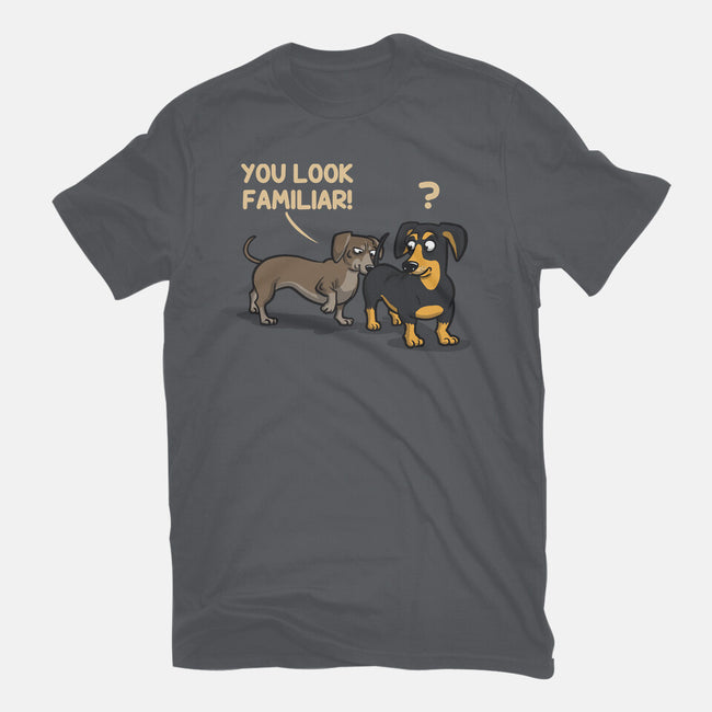 You Look Familiar-Womens-Fitted-Tee-zascanauta
