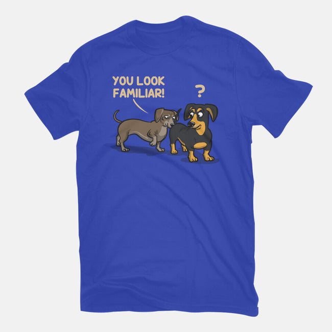You Look Familiar-Womens-Fitted-Tee-zascanauta