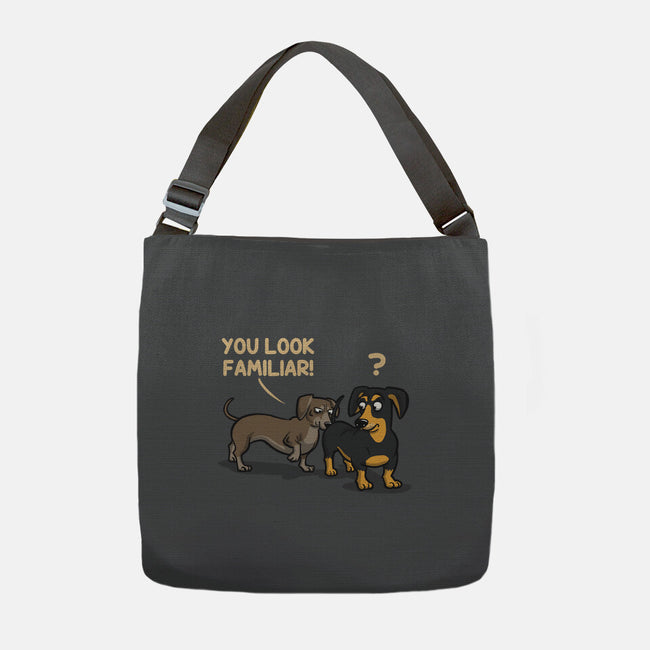 You Look Familiar-None-Adjustable Tote-Bag-zascanauta