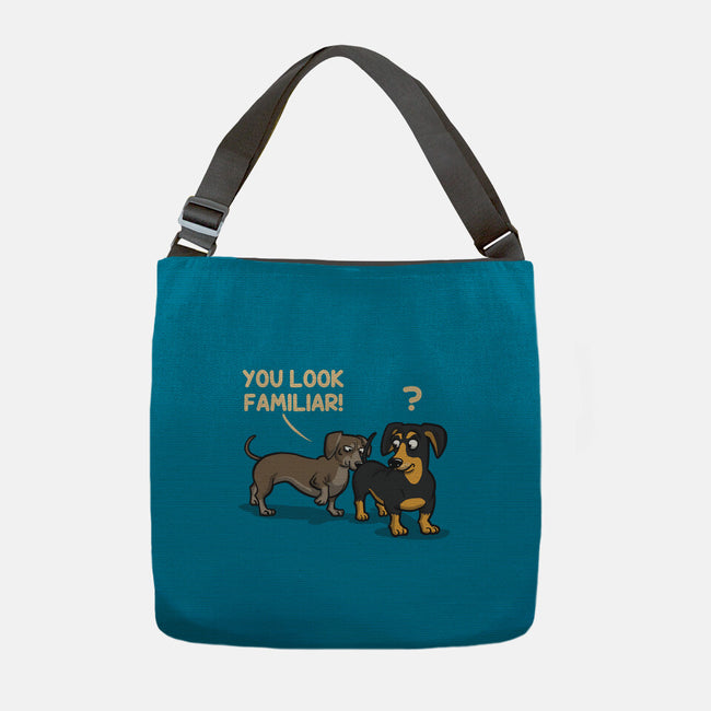You Look Familiar-None-Adjustable Tote-Bag-zascanauta