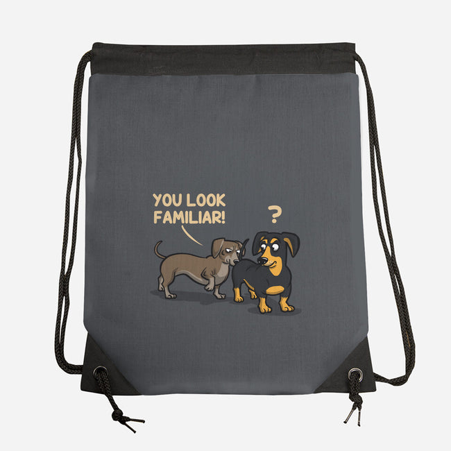 You Look Familiar-None-Drawstring-Bag-zascanauta