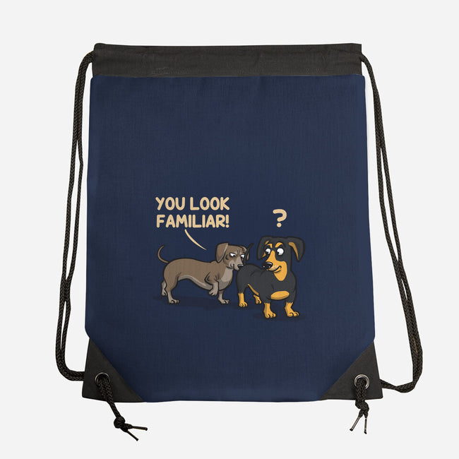 You Look Familiar-None-Drawstring-Bag-zascanauta