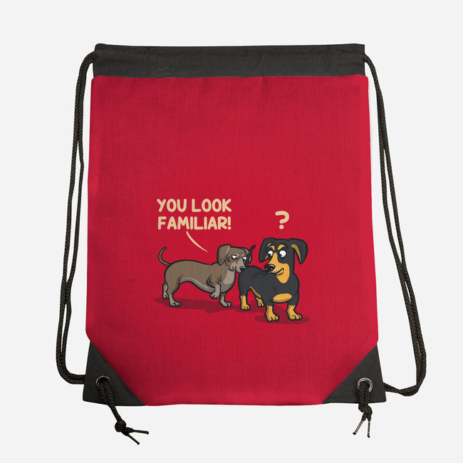 You Look Familiar-None-Drawstring-Bag-zascanauta