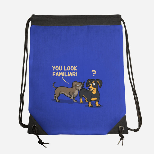 You Look Familiar-None-Drawstring-Bag-zascanauta