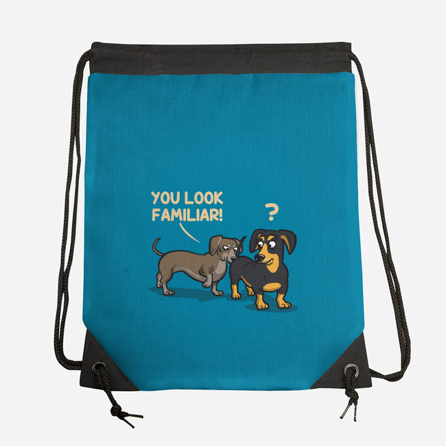 You Look Familiar-None-Drawstring-Bag-zascanauta