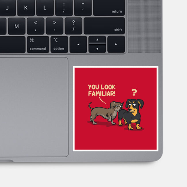 You Look Familiar-None-Glossy-Sticker-zascanauta