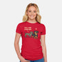 You Look Familiar-Womens-Fitted-Tee-zascanauta