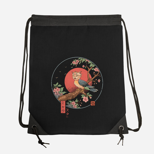 Whiskers In The Wind-None-Drawstring-Bag-vp021