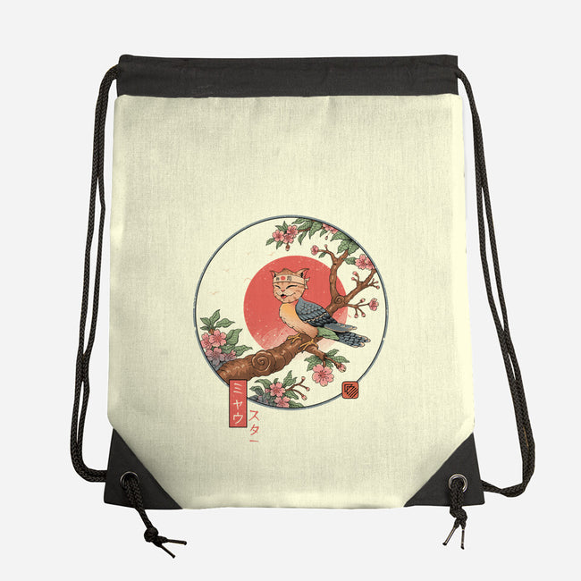 Whiskers In The Wind-None-Drawstring-Bag-vp021