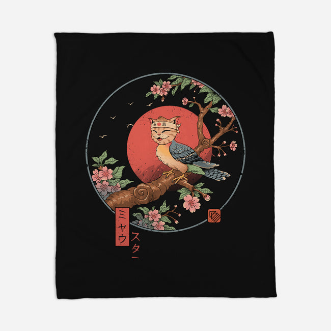Whiskers In The Wind-None-Fleece-Blanket-vp021