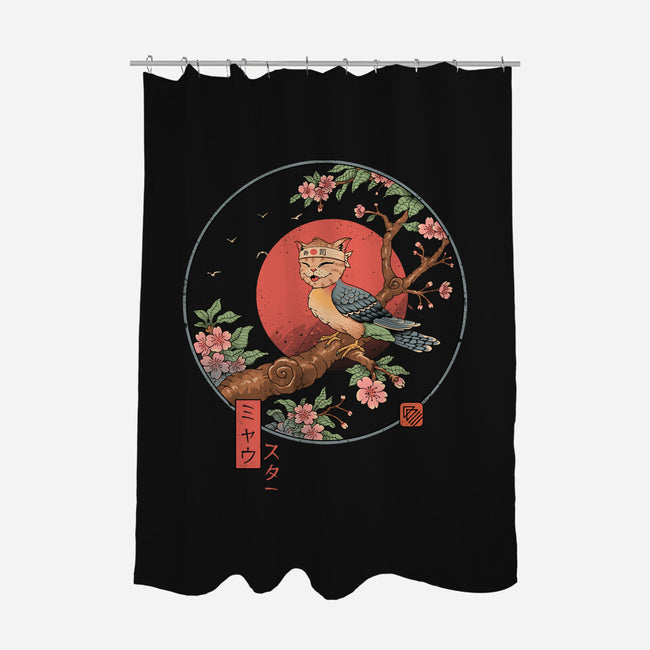 Whiskers In The Wind-None-Polyester-Shower Curtain-vp021