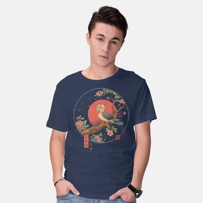 Whiskers In The Wind-Mens-Basic-Tee-vp021