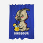 Dinosour-None-Polyester-Shower Curtain-Boggs Nicolas