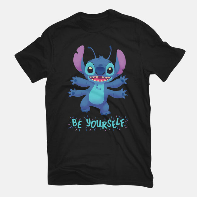 Be Yourself-Mens-Basic-Tee-Geekydog