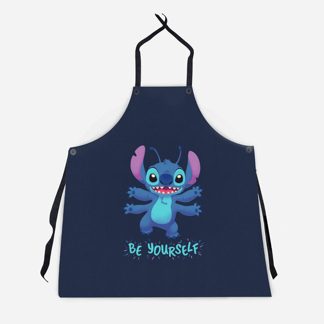 Be Yourself-Unisex-Kitchen-Apron-Geekydog