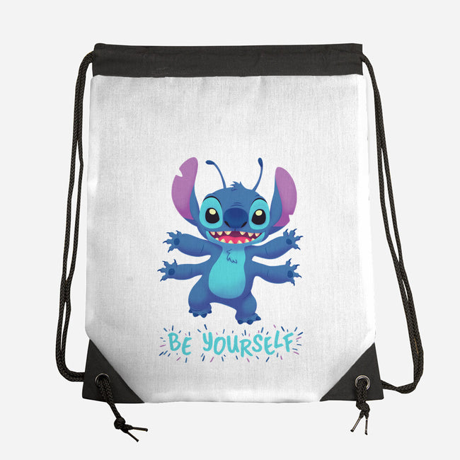 Be Yourself-None-Drawstring-Bag-Geekydog