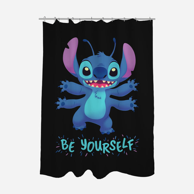Be Yourself-None-Polyester-Shower Curtain-Geekydog