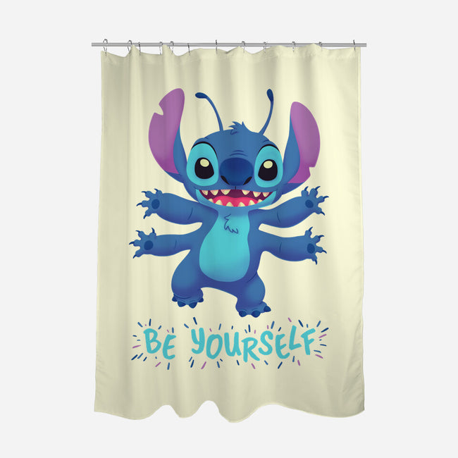Be Yourself-None-Polyester-Shower Curtain-Geekydog