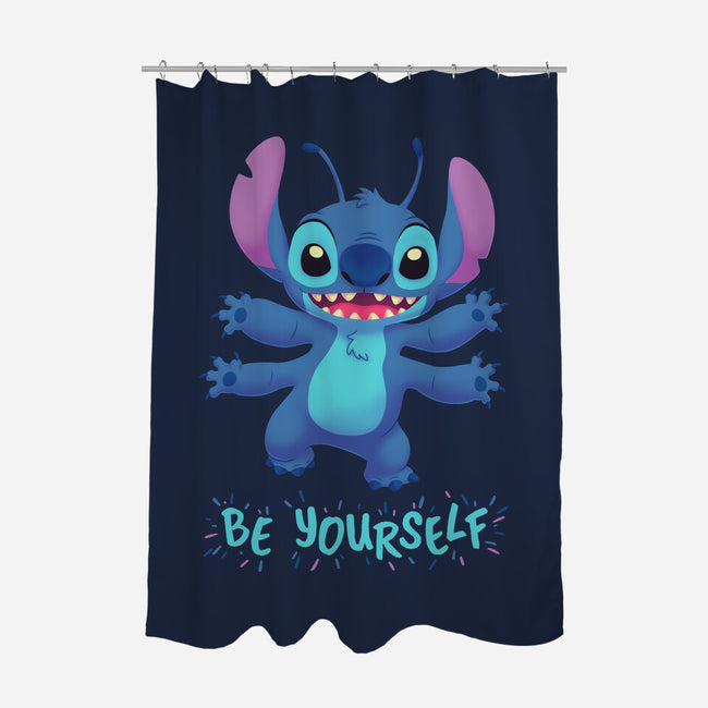 Be Yourself-None-Polyester-Shower Curtain-Geekydog