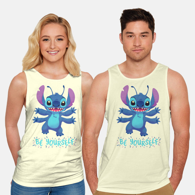 Be Yourself-Unisex-Basic-Tank-Geekydog