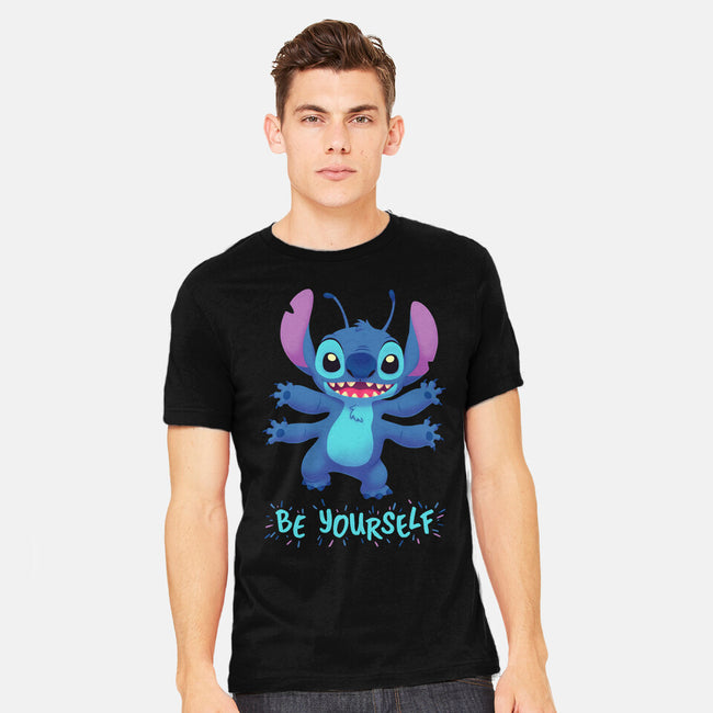 Be Yourself-Mens-Heavyweight-Tee-Geekydog