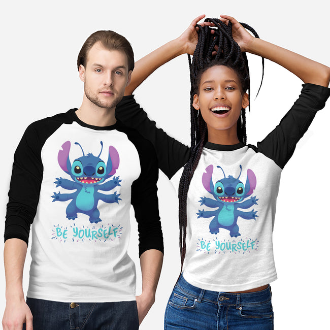 Be Yourself-Unisex-Baseball-Tee-Geekydog
