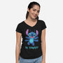 Be Yourself-Womens-V-Neck-Tee-Geekydog
