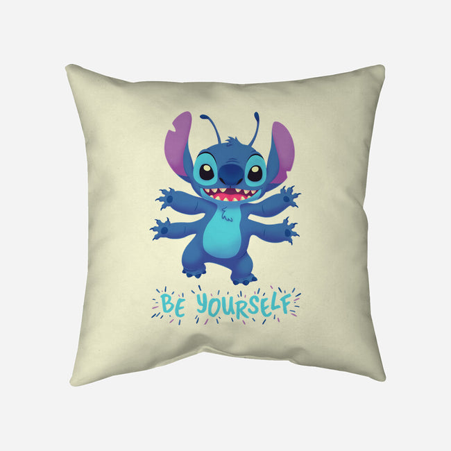 Be Yourself-None-Removable Cover w Insert-Throw Pillow-Geekydog