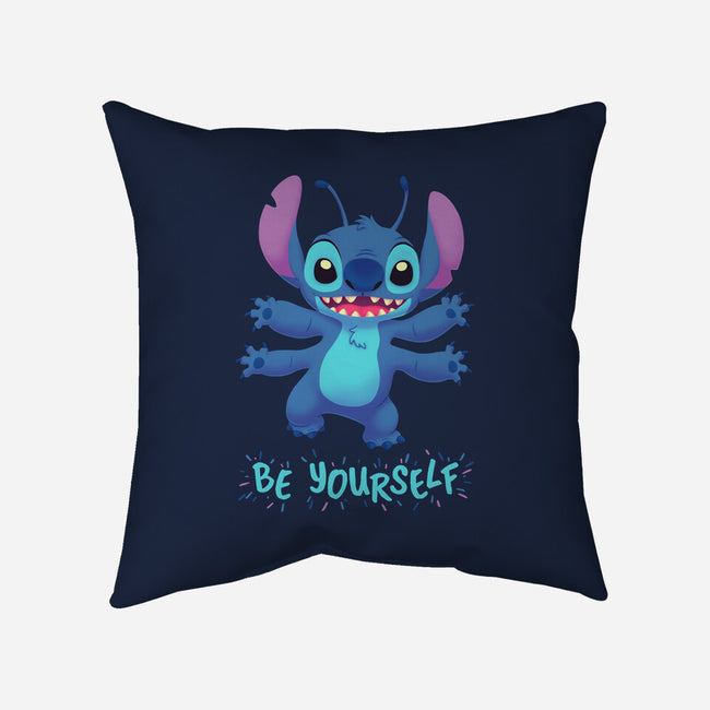 Be Yourself-None-Removable Cover w Insert-Throw Pillow-Geekydog