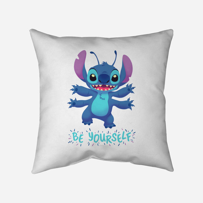 Be Yourself-None-Removable Cover w Insert-Throw Pillow-Geekydog